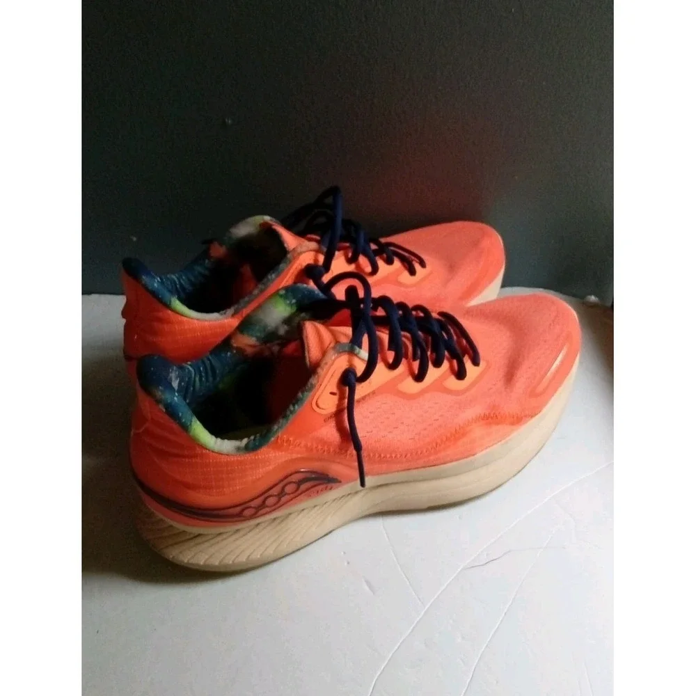 Saucony Running‎ Shoes Athletic Comfort Lightweight Orange Sneakers